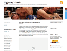 Tablet Screenshot of fightingwords.ca